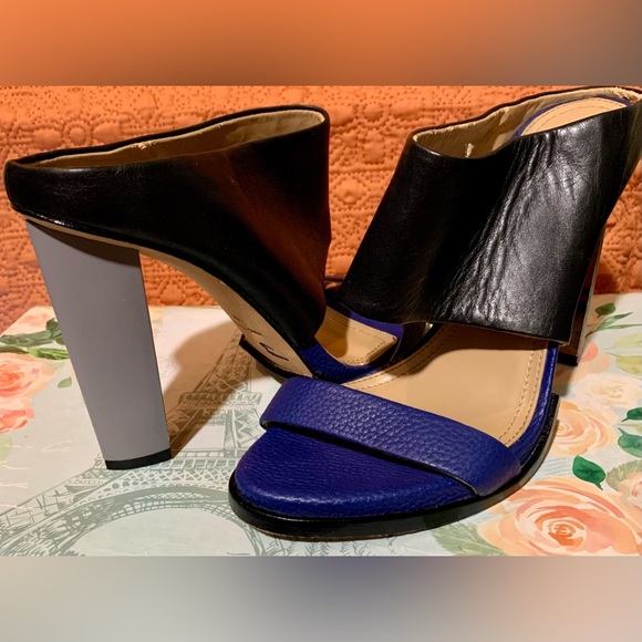 💎BCBGMAXAZRIA by Vero cucio High-heel shoes leather excellent condition.💎#BCG - Picture 13 of 17